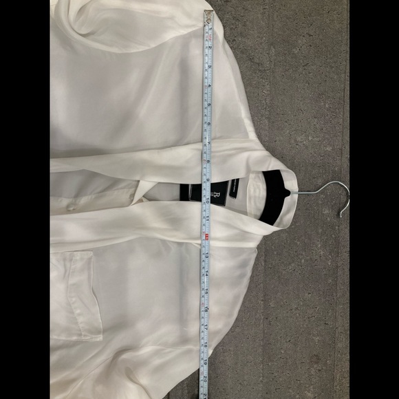 R13 Womens Lavallière Neck Blouse. Large - Picture 7 of 9